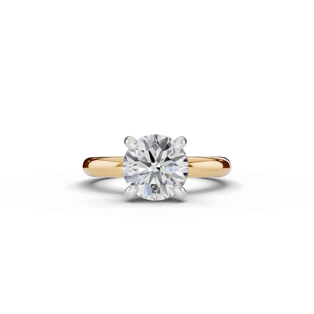 360 degree view of Signature Hearts & Arrows Hidden Halo Engagement Ring (2.7mm)
