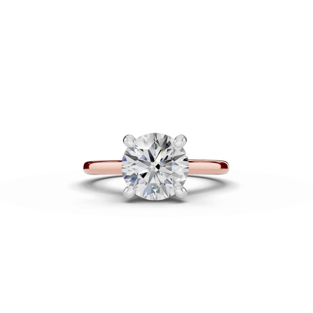 360 degree view of Tradition Cathedral Solitaire Engagement Ring (2mm)
