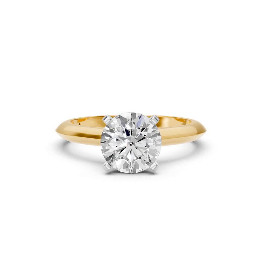 360 degree view of Signature Hearts & Arrows Hidden Halo Knife-Edge Cathedral Engagement Ring