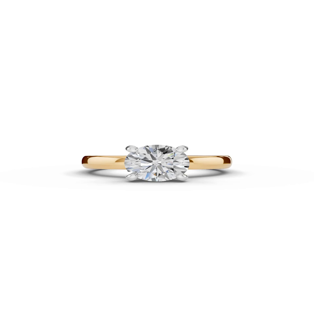 360 degree view of Tradition Hidden Halo Euroshank Engagement Ring (3mm)