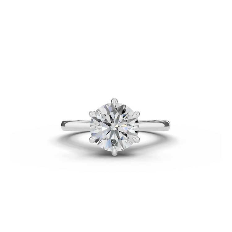 360 degree view of Tradition Cathedral Solitaire Engagement Ring (1.8mm)