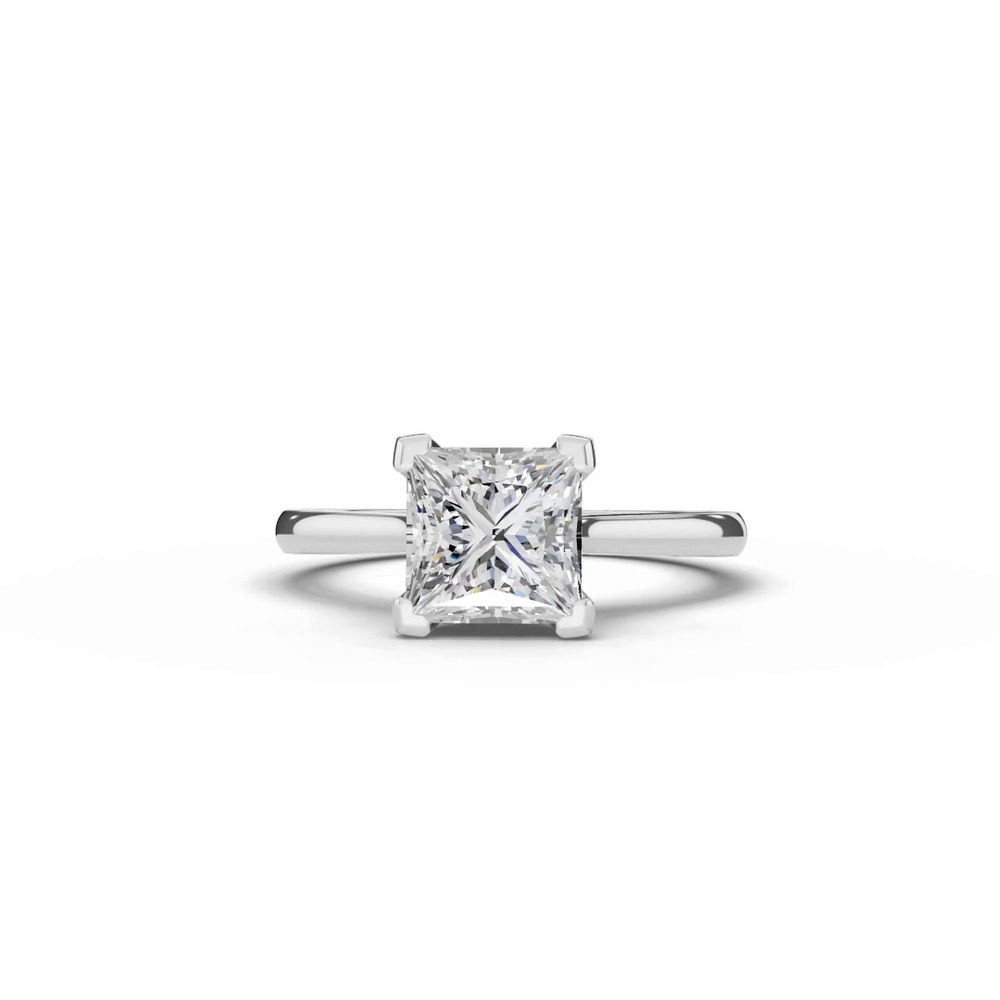 360 degree view of Tradition Cathedral Solitaire Engagement Ring (1.8mm)