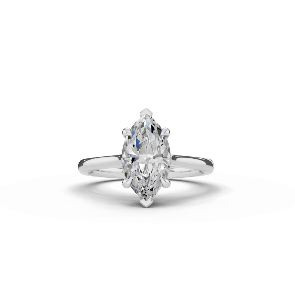 360 degree view of Tradition Cathedral Solitaire Engagement Ring (1.8mm)