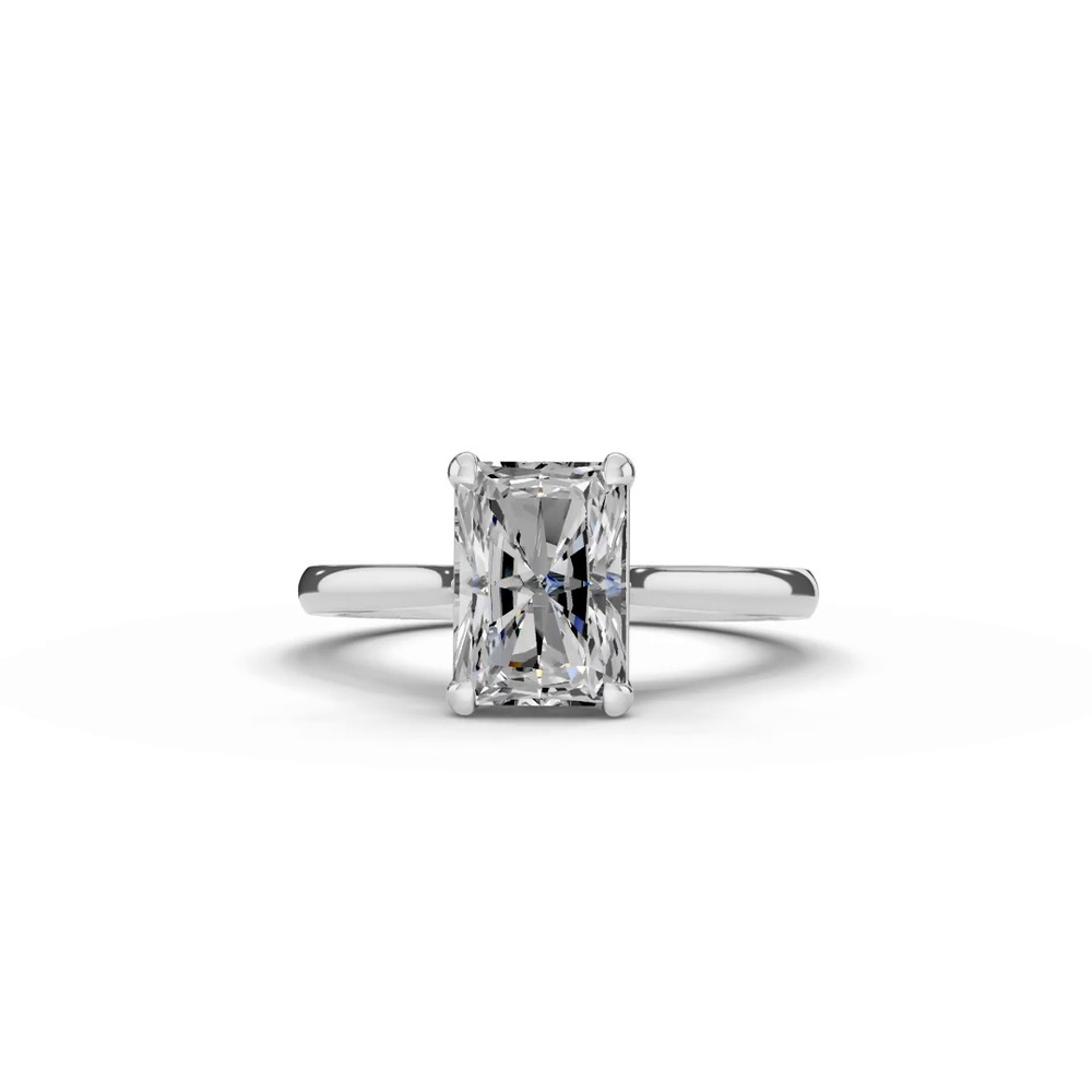 360 degree view of Tradition Cathedral Solitaire Engagement Ring (1.8mm)