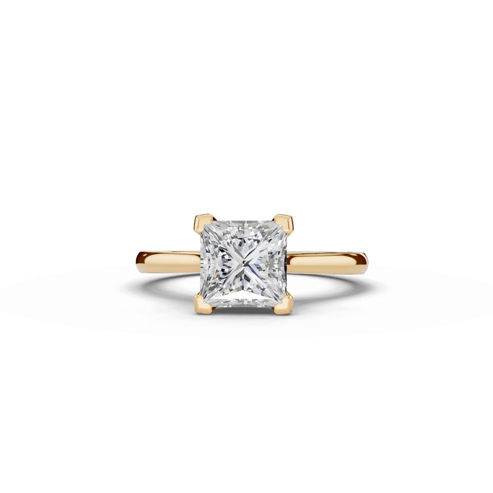 360 degree view of Tradition Cathedral Solitaire Engagement Ring (1.8mm)