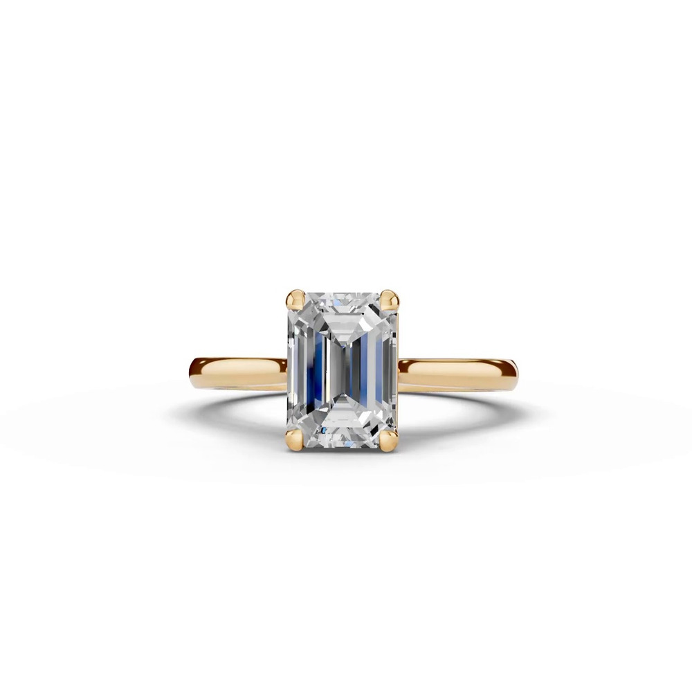 360 degree view of Tradition Cathedral Solitaire Engagement Ring (1.8mm)