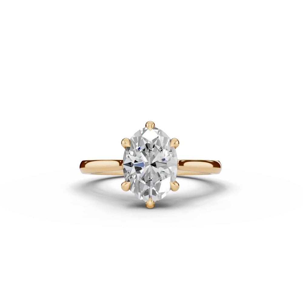 360 degree view of Tradition Cathedral Solitaire Engagement Ring (1.8mm)