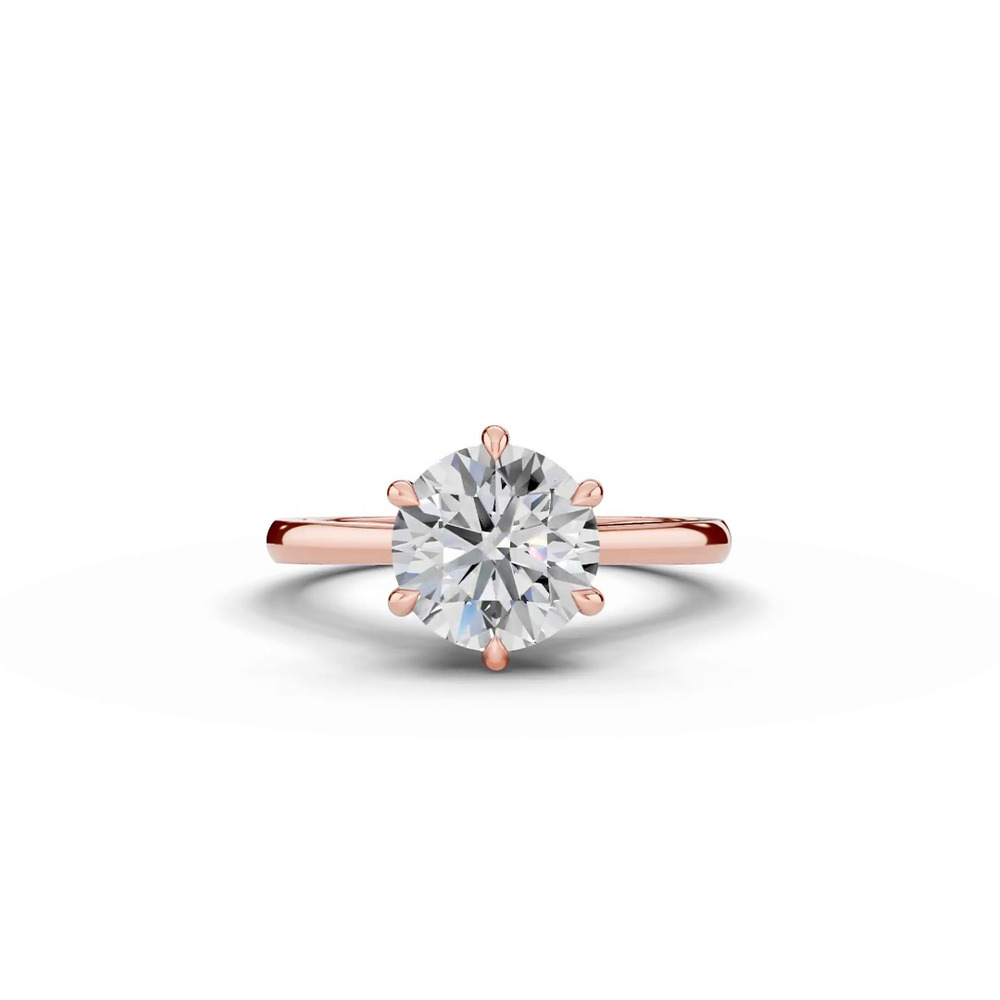 360 degree view of Tradition Cathedral Solitaire Engagement Ring (1.8mm)