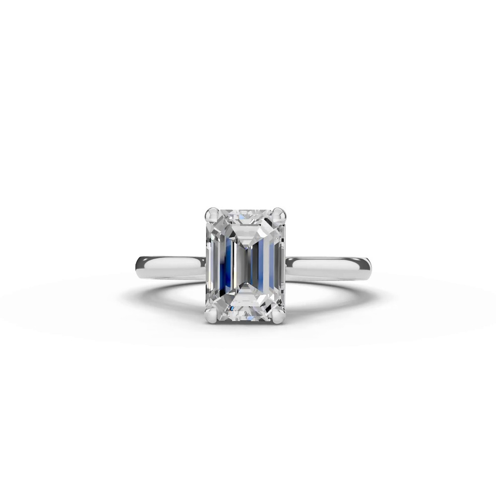 360 degree view of Tradition Cathedral Solitaire Engagement Ring (1.8mm)