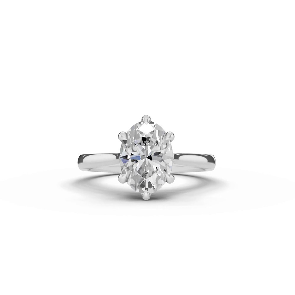 360 degree view of Tradition Cathedral Solitaire Engagement Ring (2.2mm)