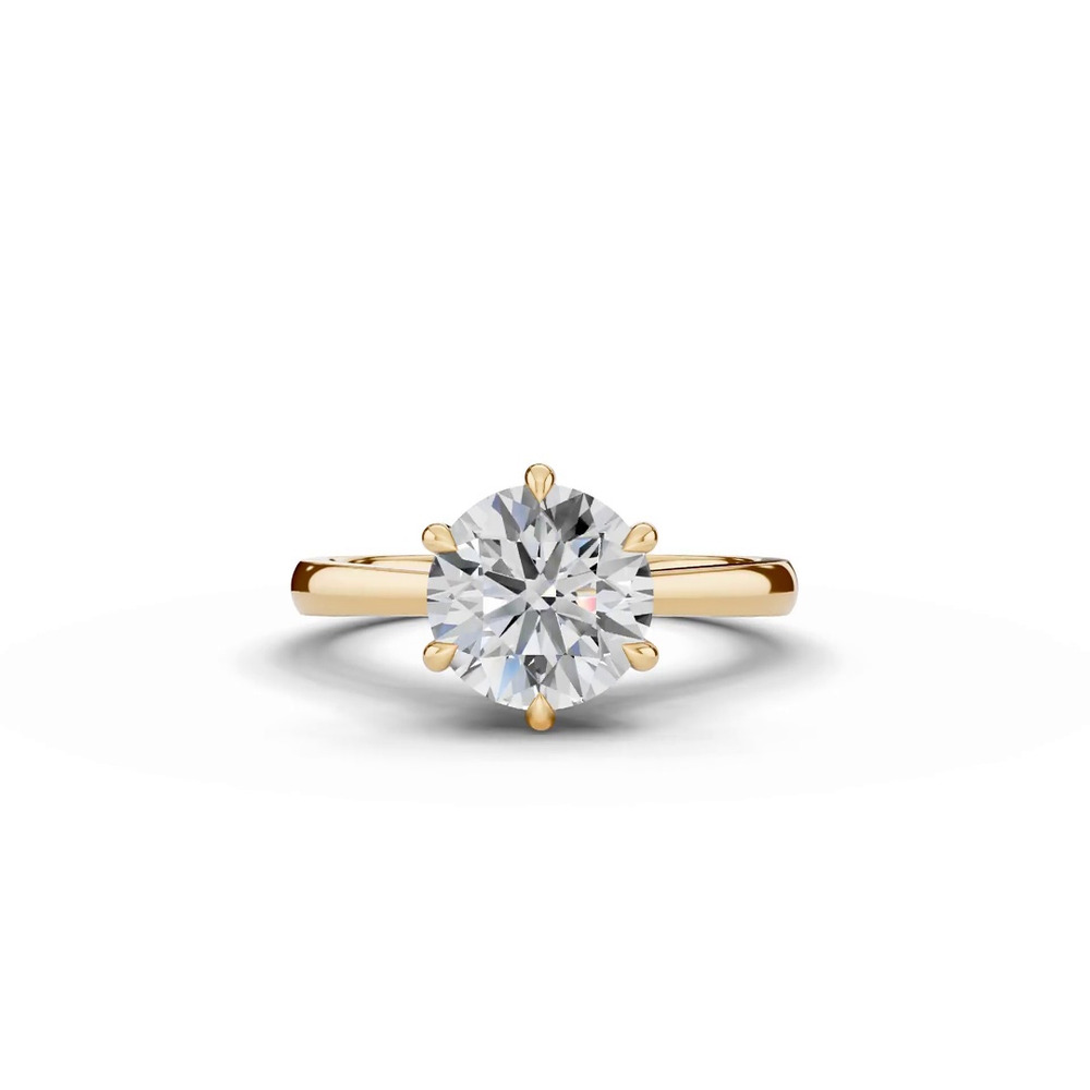 360 degree view of Tradition Cathedral Solitaire Engagement Ring (2.2mm)