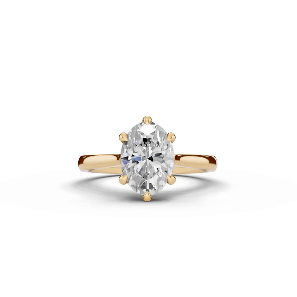 360 degree view of Tradition Cathedral Solitaire Engagement Ring (2.2mm)