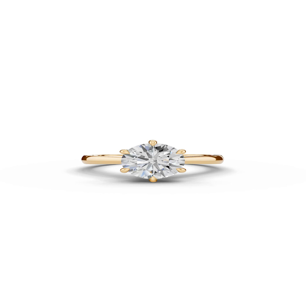 360 degree view of Tradition Cathedral Solitaire Engagement Ring (2.2mm)
