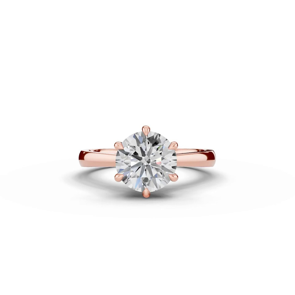 360 degree view of Tradition Cathedral Solitaire Engagement Ring (2.5mm)