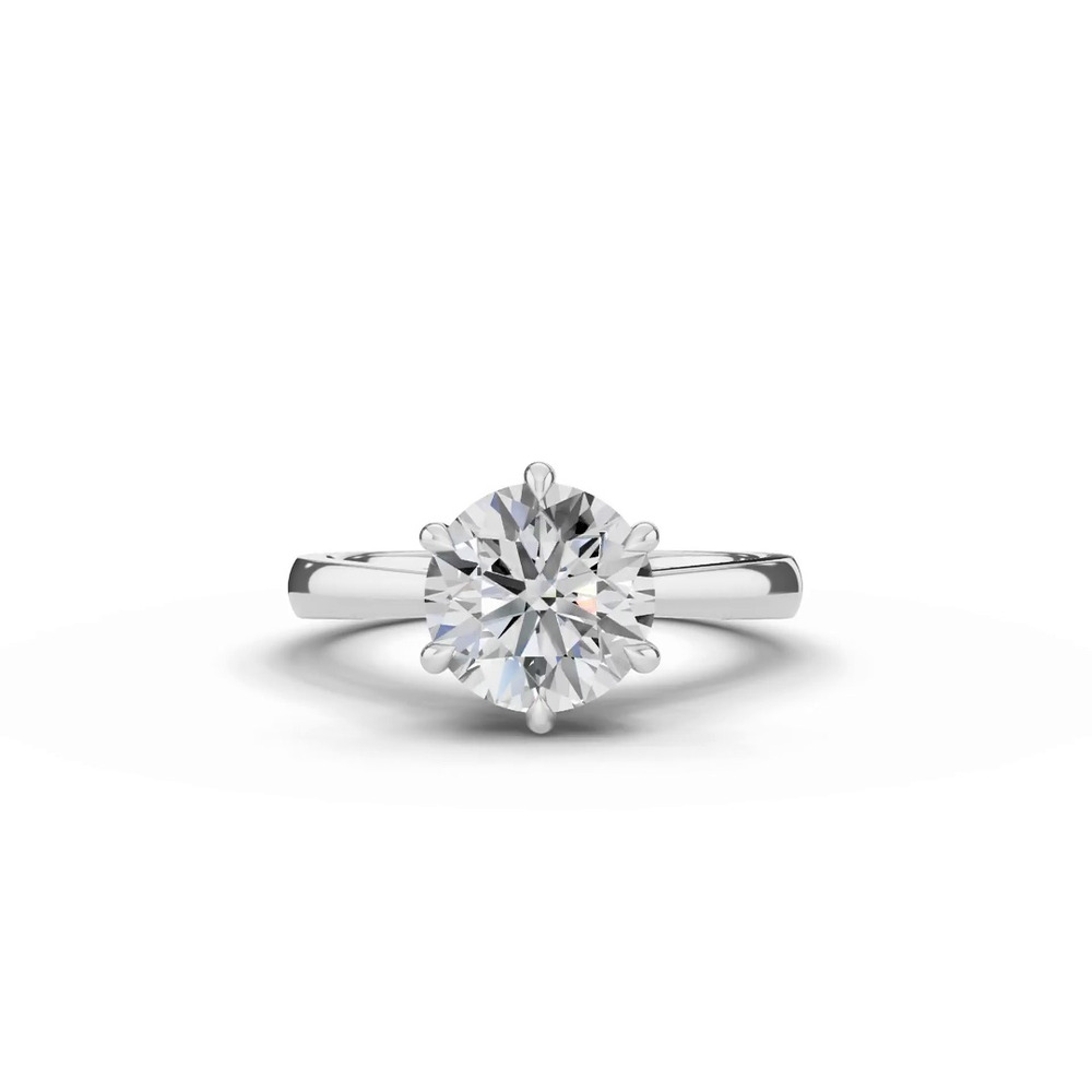360 degree view of Tradition Cathedral Solitaire Engagement Ring (2.5mm)