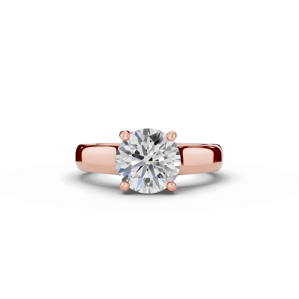 360 degree view of Tradition Cathedral Trellis Solitaire Engagement Ring (3.5mm)