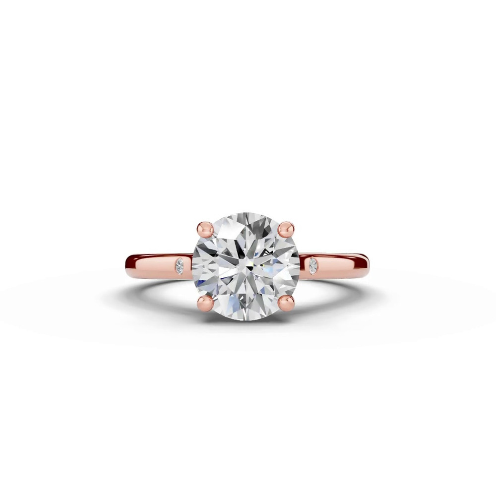 360 degree view of Tradition Trellis Diamond Accent Engagement Ring (1.8mm)