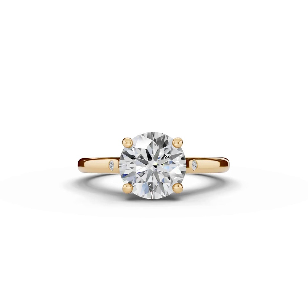 360 degree view of Tradition Trellis Diamond Accent Engagement Ring (1.8mm)
