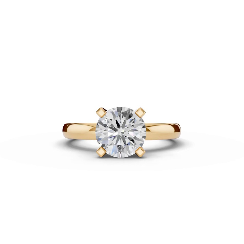 360 degree view of Tradition Euroshank Solitaire Engagement Ring