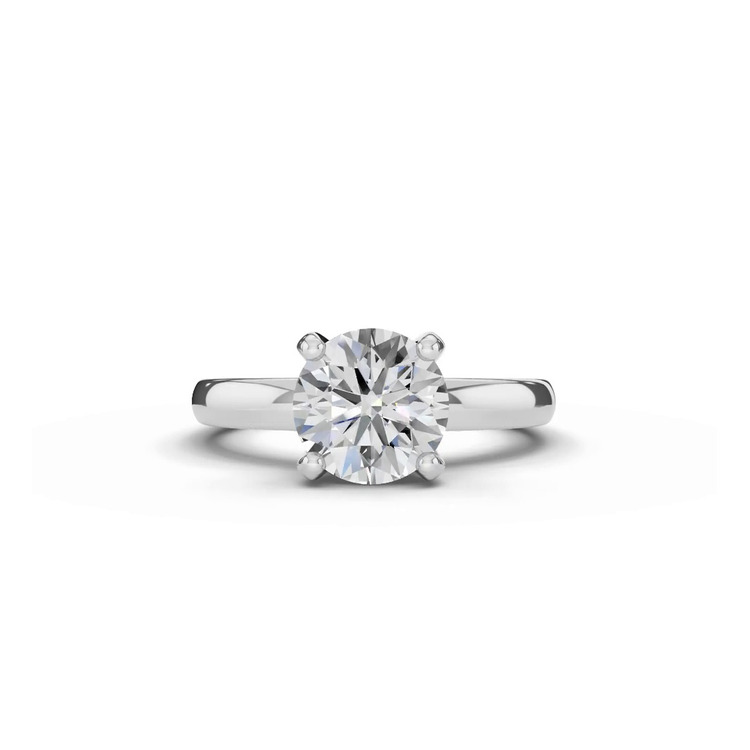360 degree view of Tradition Euroshank Solitaire Engagement Ring