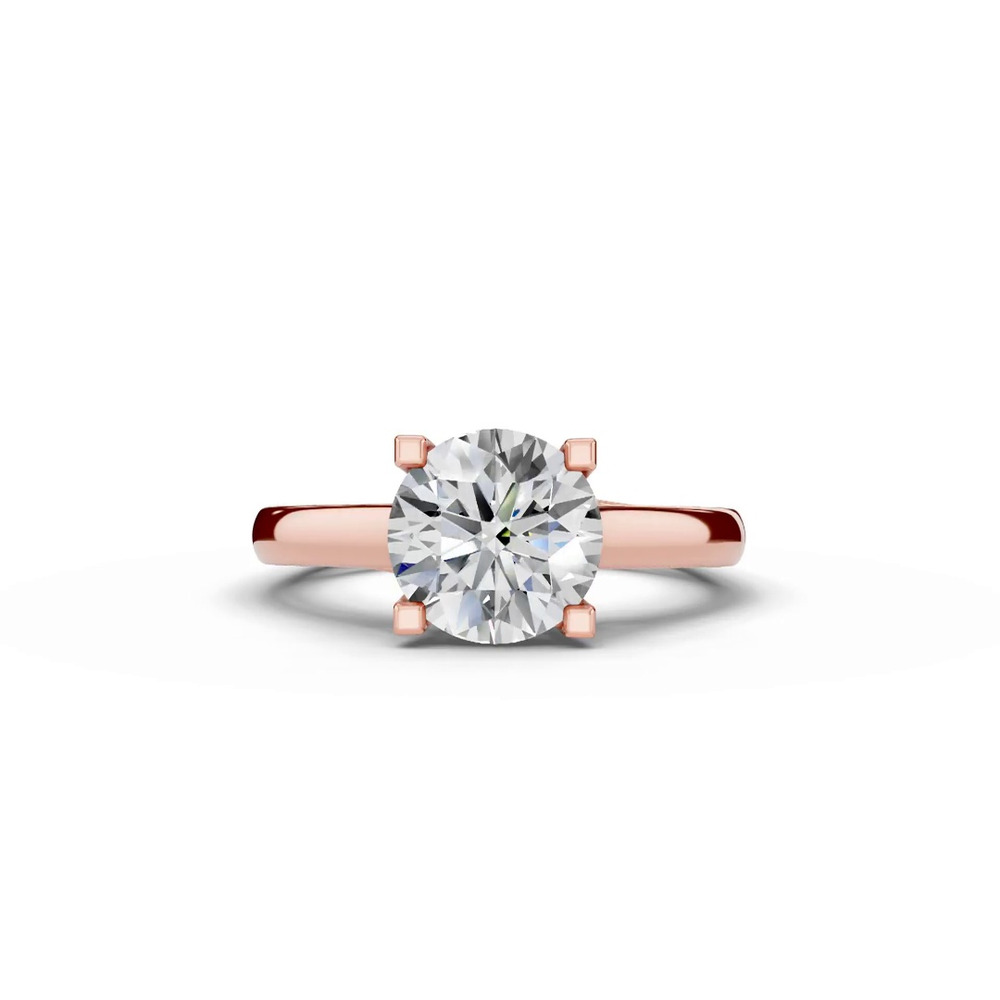 360 degree view of Forma Euroshank Solitaire Engagement Ring