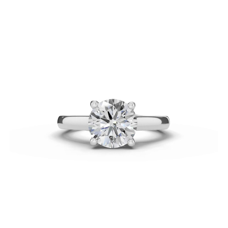 360 degree view of Forma Euroshank Solitaire Engagement Ring
