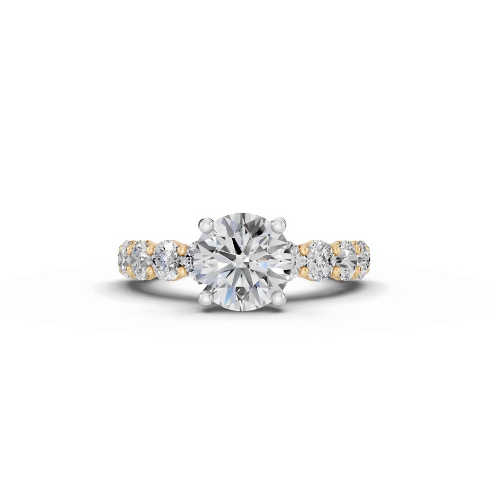 360 degree view of Sculpted Heart Diamond Engagement Ring (1.50 ct. tw.)