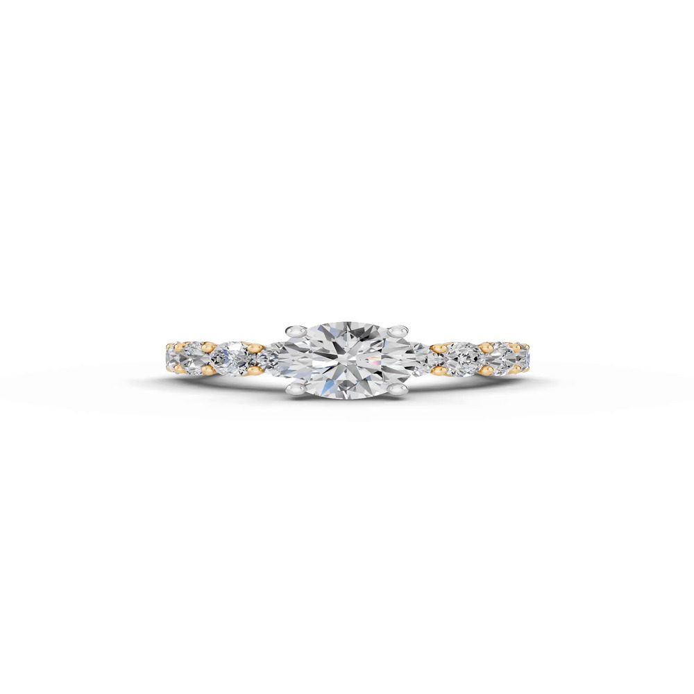 360 degree view of Sculpted Heart Diamond Engagement Ring (1.75 ct. tw.)