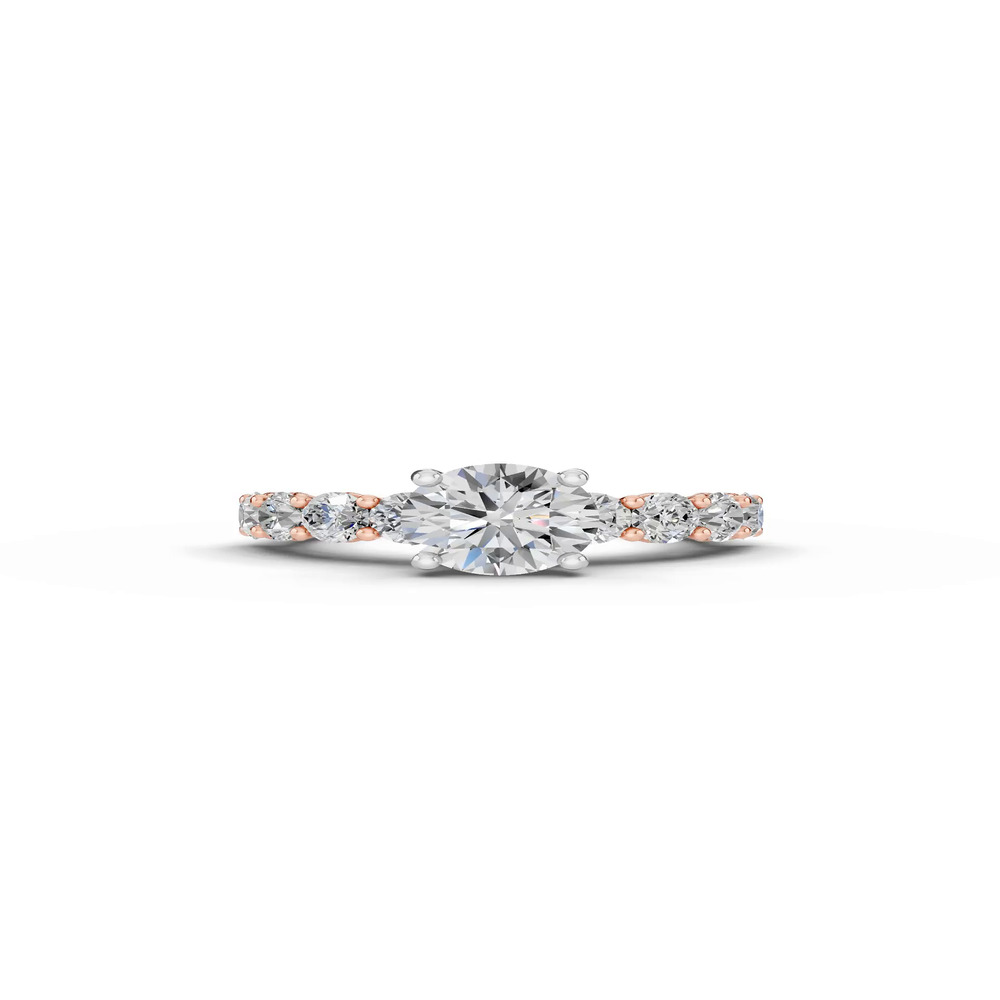 360 degree view of Sculpted Heart Diamond Engagement Ring (1.75 ct. tw.)