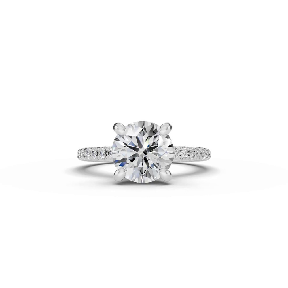 360 degree view of Tradition Pavé Engagement Ring (1/5ct tw.)