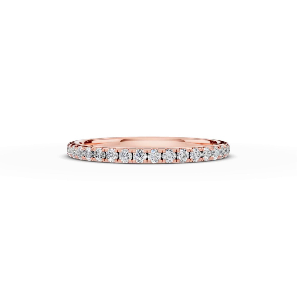 360 degree view of Signature Hearts & Arrows Pavé Band (.30 ct. tw.)