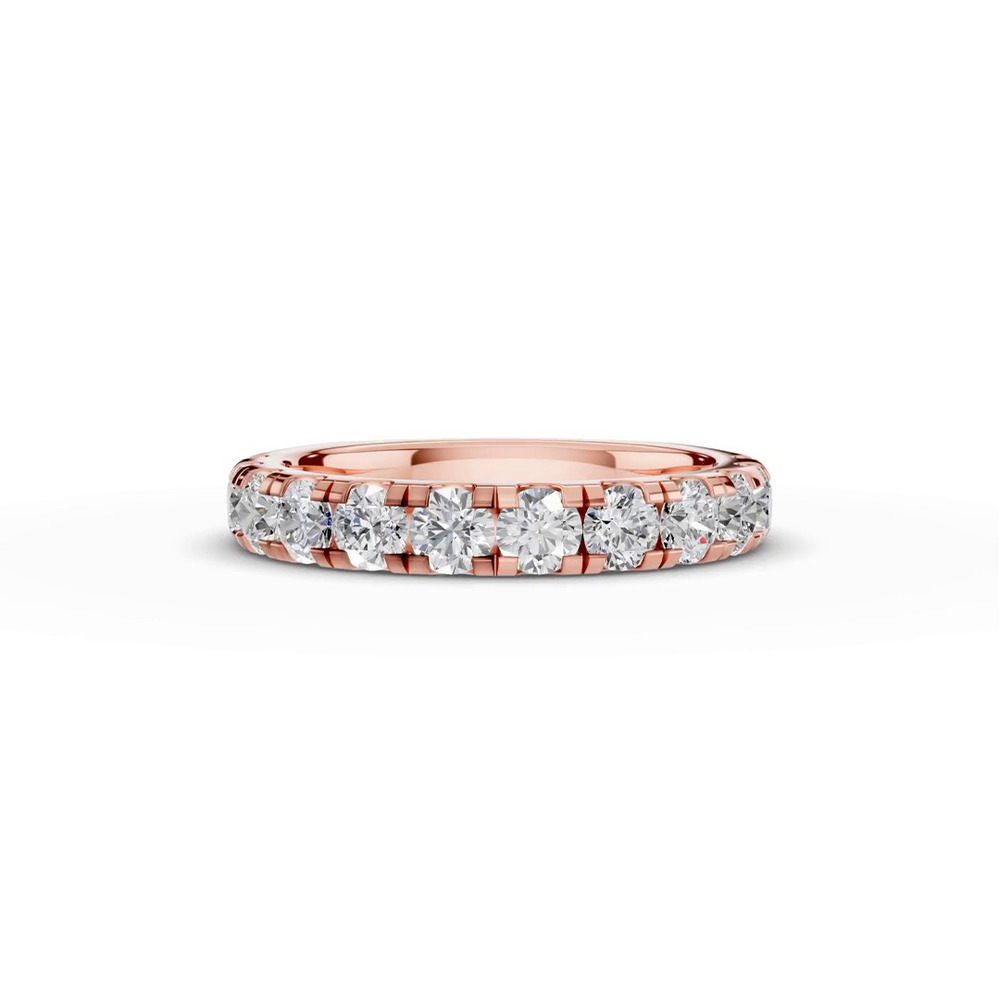 360 degree view of Tradition Pavé Euroshank Band (1.20 ct. tw.)