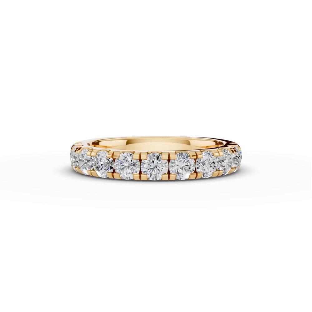 360 degree view of Signature Pavé Euroshank Band (1.10 ct. tw.)