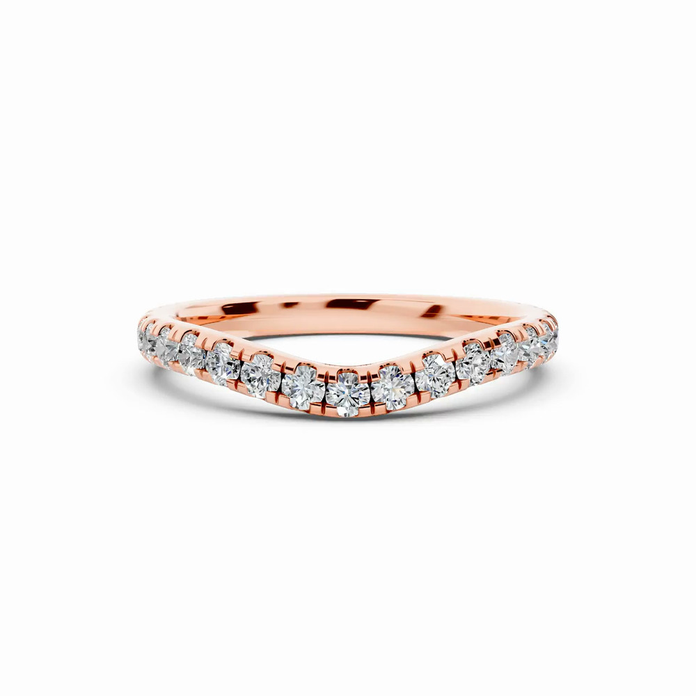360 degree view of Capri Contour Diamond Band (0.55 ct. tw.)