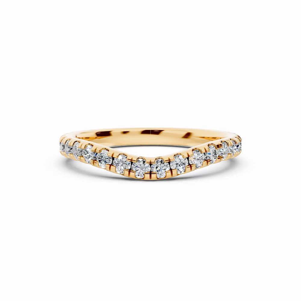 360 degree view of Capri Contour Diamond Band (0.50 ct. tw.)