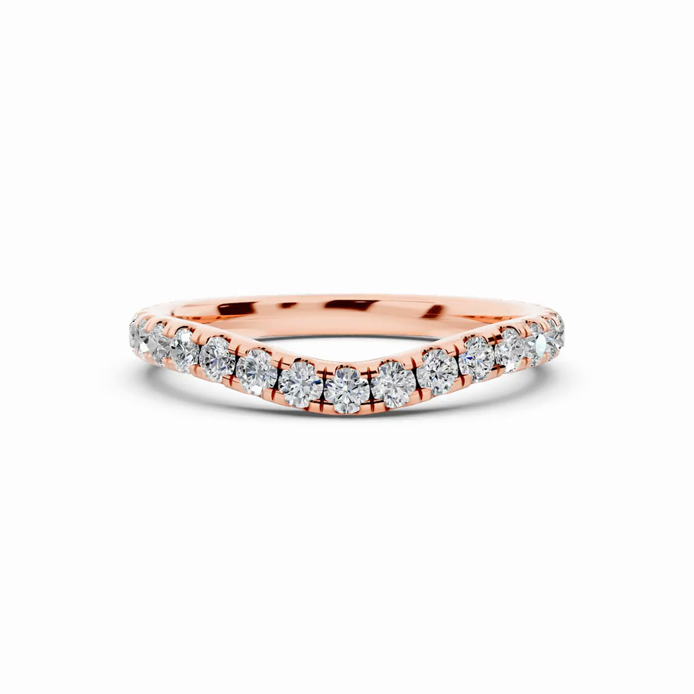 360 degree view of Capri Contour Diamond Band (0.60 ct. tw.)