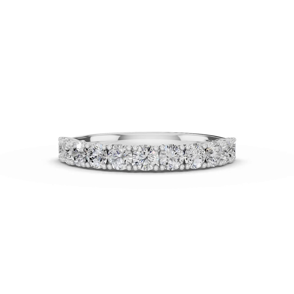 360 degree view of Tradition Trellis Eleven-Stone Diamond Band (1.00 ct. tw.)