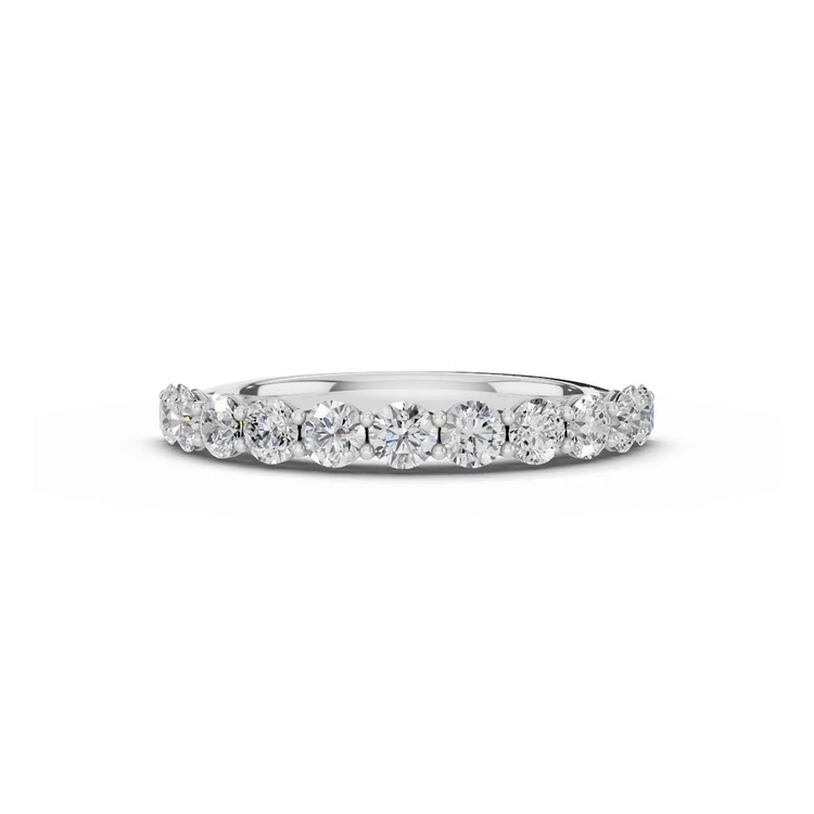 360 degree view of Tradition U-Prong Eleven-Stone Diamond Band (1.00 ct. tw.)