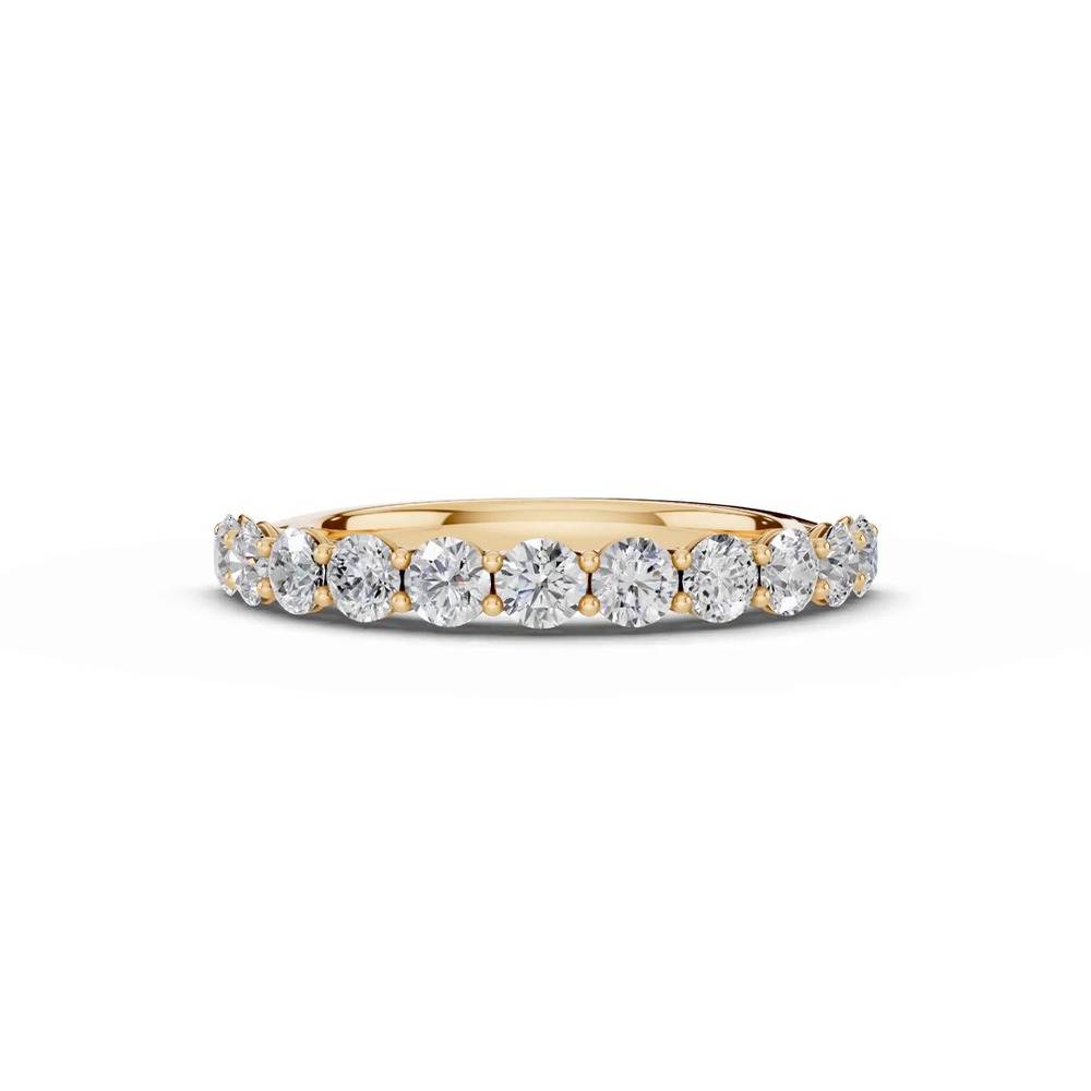 360 degree view of Tradition U-Prong Eleven-Stone Diamond Band (1.00 ct. tw.)