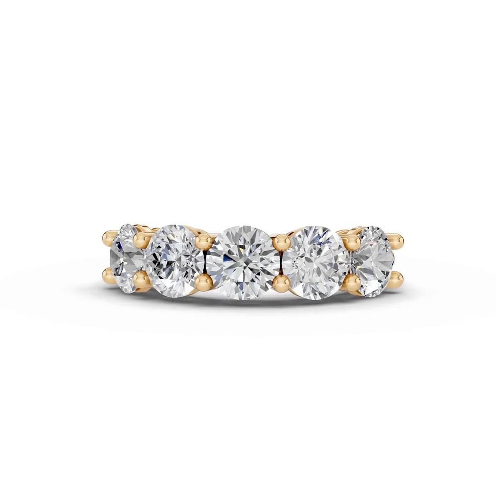 360 degree view of Tradition Five-Stone Diamond Band (3.00 ct. tw.)