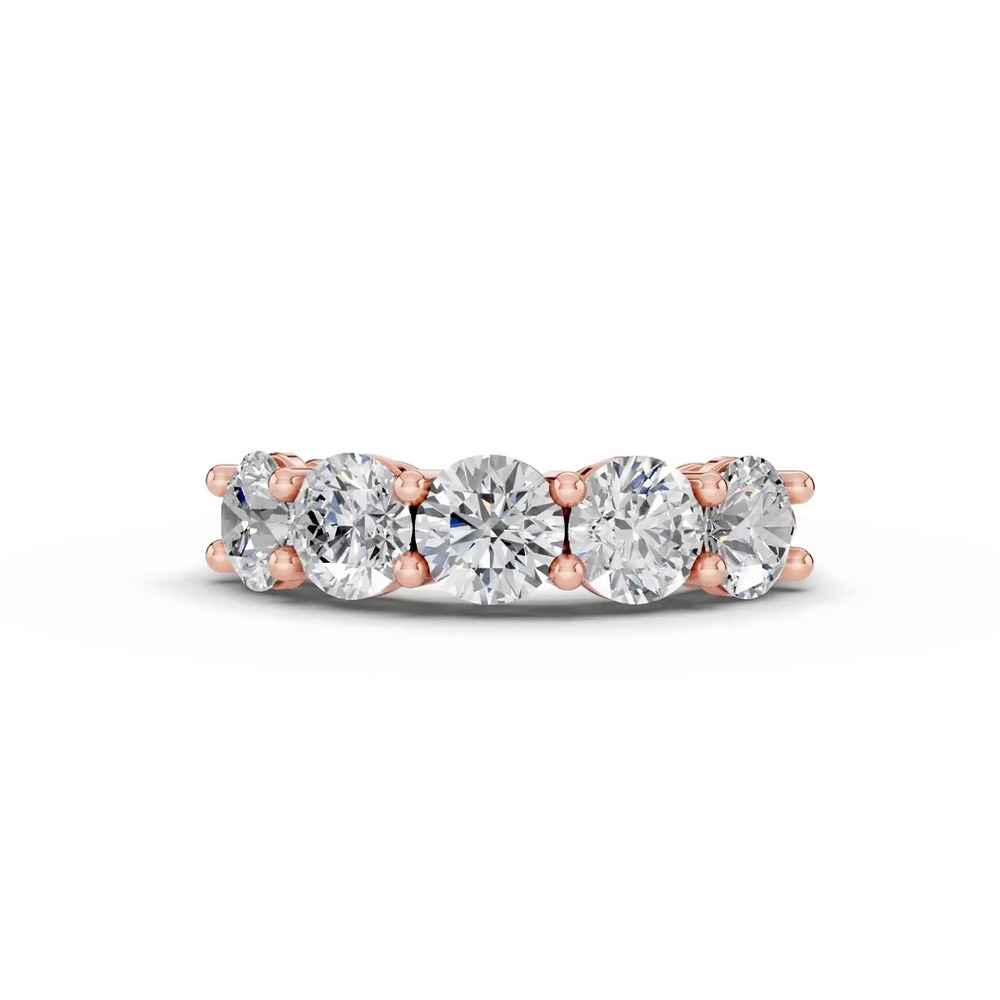 360 degree view of Tradition Five-Stone Diamond Band (3.00 ct. tw.)
