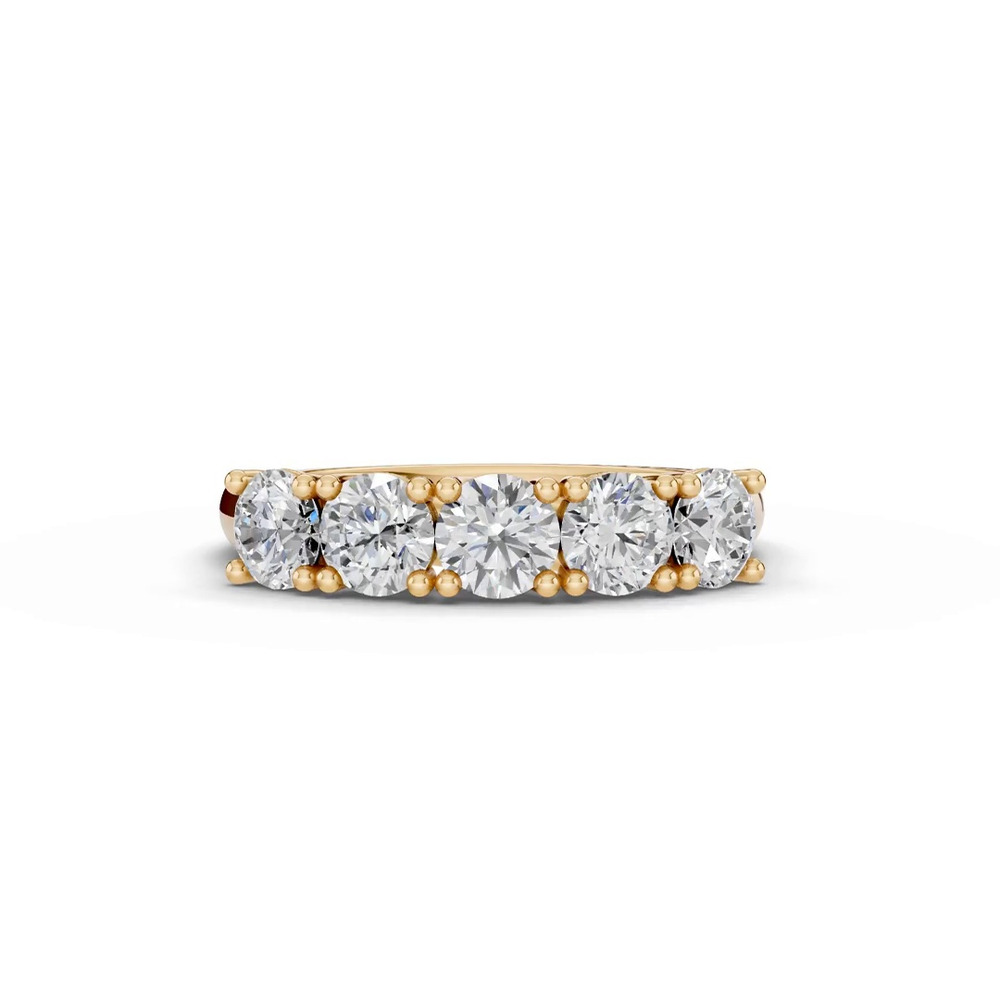 360 degree view of Tradition Trellis Five-Stone Diamond Band (1.50 ct. tw.)