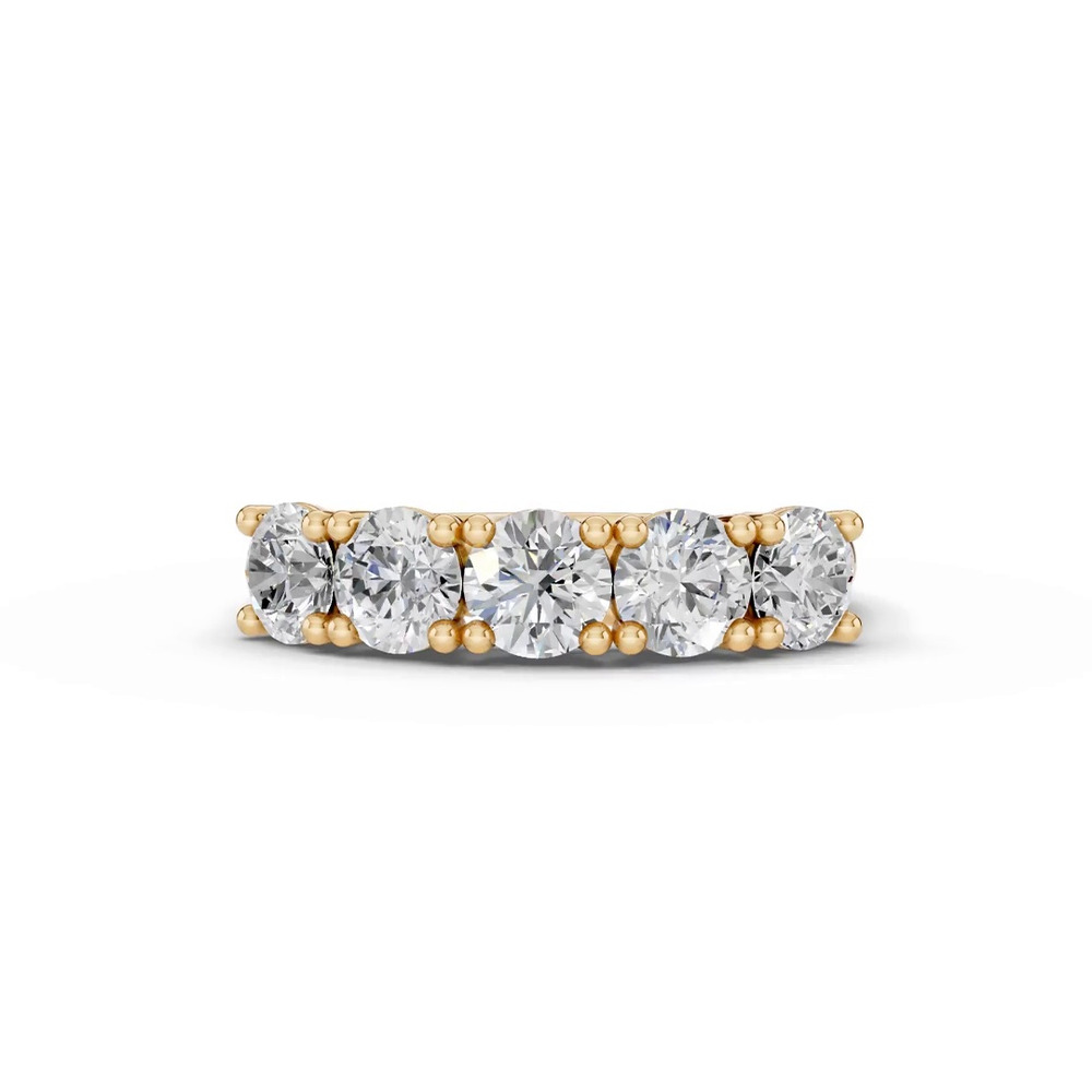 360 degree view of Tradition Trellis Five-Stone Diamond Band (2.00 ct. tw.)