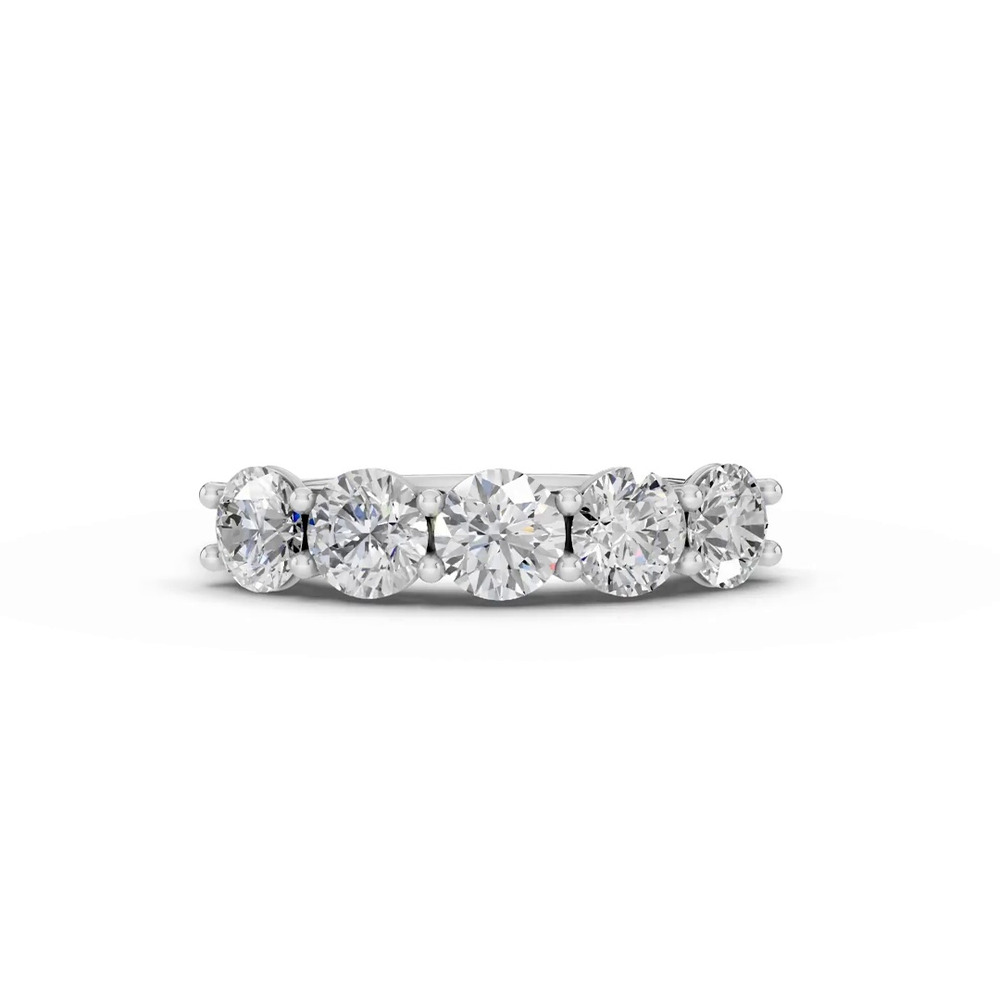 360 degree view of Tradition U-Prong Five-Stone Diamond Band (2.00 ct. tw.)