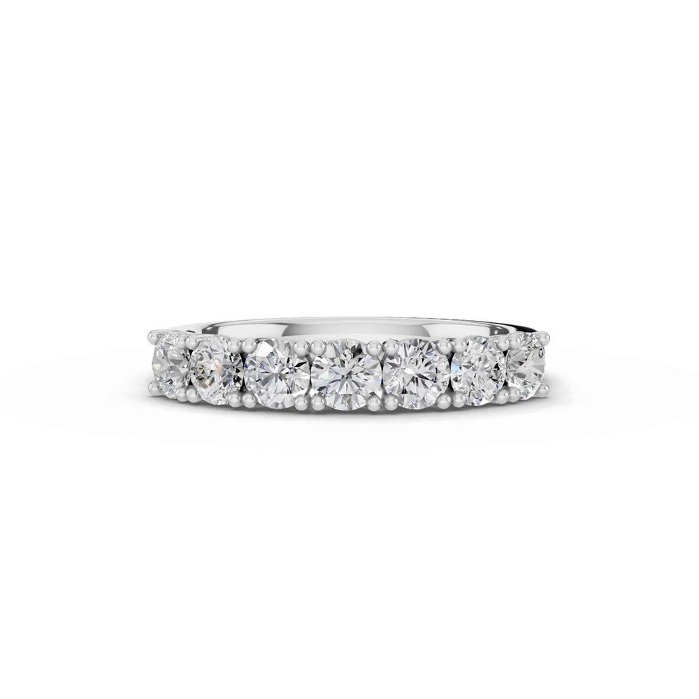 360 degree view of Tradition Trellis Seven-Stone Diamond Band (1.00 ct. tw.)