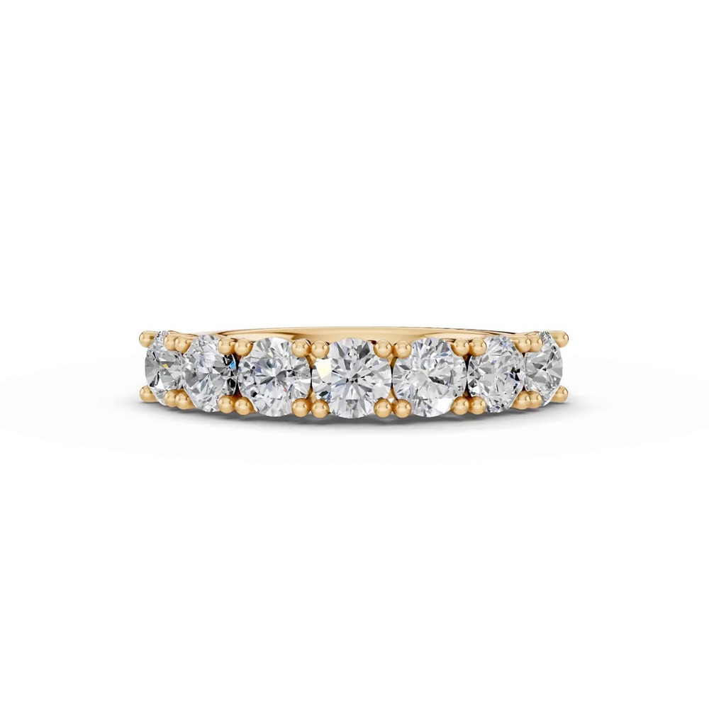 360 degree view of Tradition Trellis Seven-Stone Diamond Band (1.50 ct. tw.)