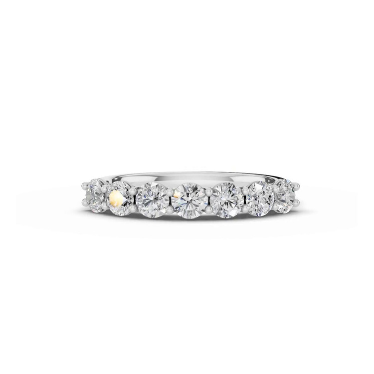 360 degree view of Tradition U-Prong Seven-Stone Diamond Band (1.00 ct. tw.)