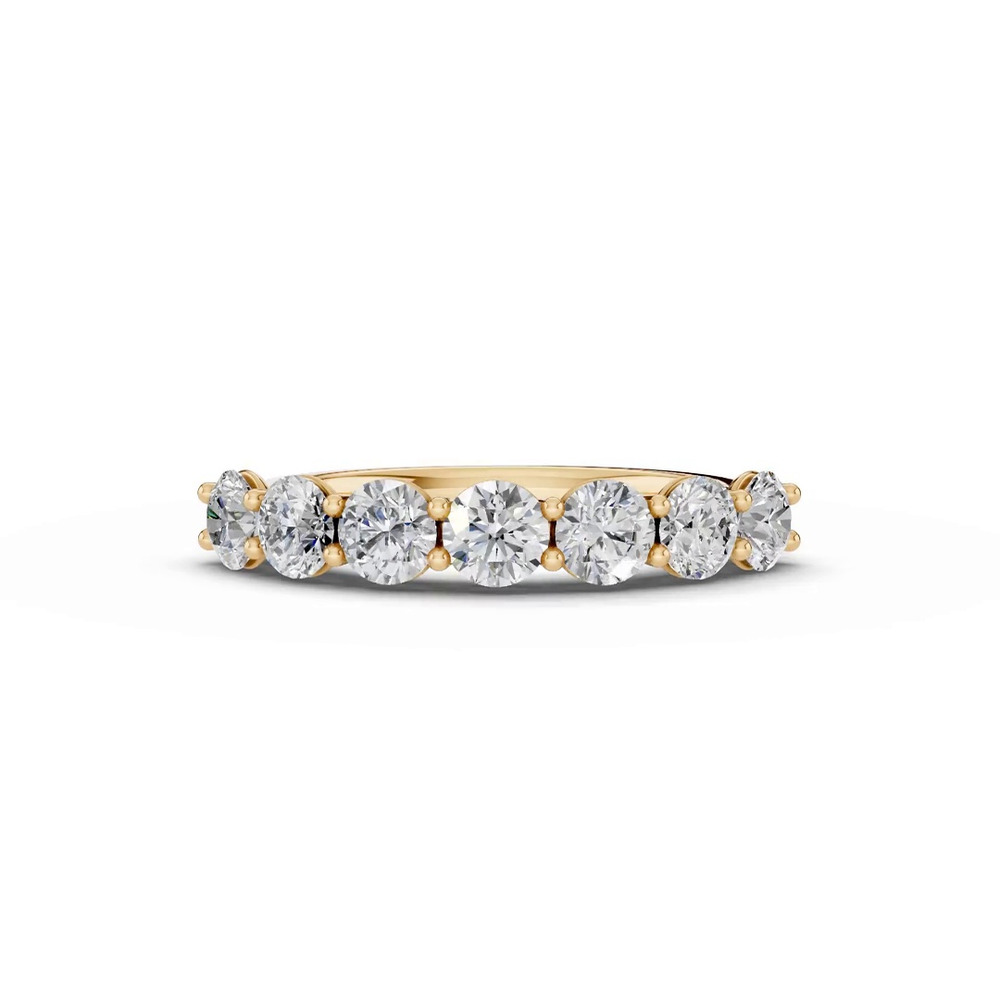 360 degree view of Tradition U-Prong Seven-Stone Diamond Band (1.50 ct. tw.)