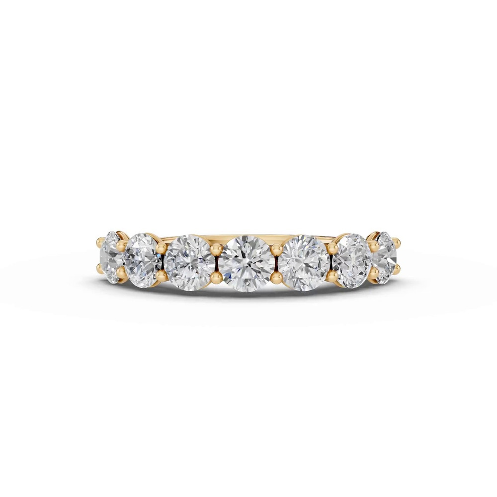 360 degree view of Tradition U-Prong Seven-Stone Diamond Band (2.00 ct. tw.)