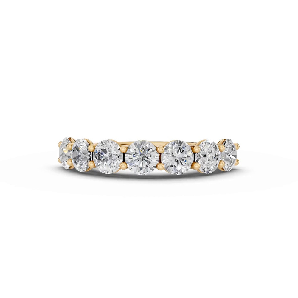 360 degree view of Tradition U-Prong Seven-Stone Diamond Band (2.50 ct. tw.)